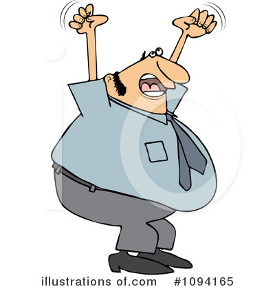 Royalty-Free (RF) Angry Clipart Illustration by djart - Stock Sample #1094165