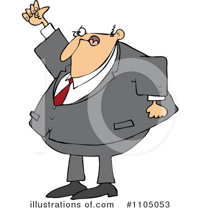 Royalty-Free (RF) Angry Clipart Illustration by djart - Stock Sample #1105053