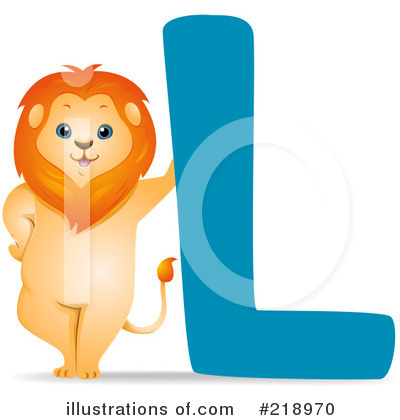 Royalty-Free (RF) Animal Alphabet Clipart Illustration by BNP Design Studio - Stock Sample #218970
