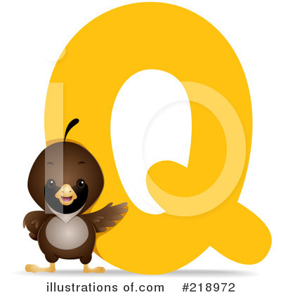 Royalty-Free (RF) Animal Alphabet Clipart Illustration by BNP Design Studio - Stock Sample #218972