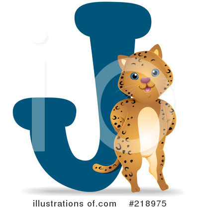 Royalty-Free (RF) Animal Alphabet Clipart Illustration by BNP Design Studio - Stock Sample #218975