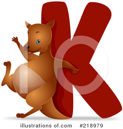 Royalty-Free (RF) Animal Alphabet Clipart Illustration by BNP Design Studio - Stock Sample #218979