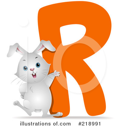 Royalty-Free (RF) Animal Alphabet Clipart Illustration by BNP Design Studio - Stock Sample #218991