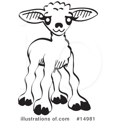 Sheep Clipart #14981 by Andy Nortnik