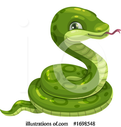 Snake Clipart #1698548 by Vector Tradition SM