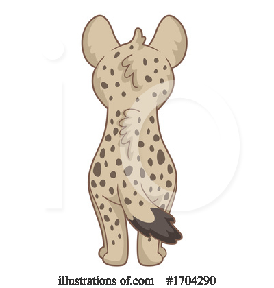 Hyena Clipart #1704290 by BNP Design Studio