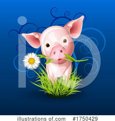 Pig Clipart #1750429 by Oligo