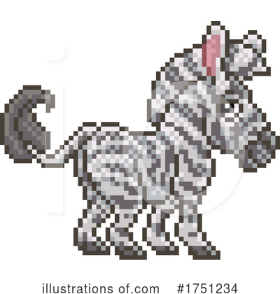 Zebra Clipart #1751234 by AtStockIllustration