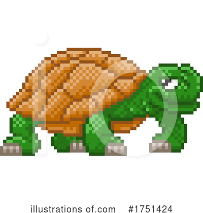 Tortoise Clipart #1751424 by AtStockIllustration