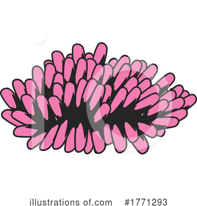 Sea Anemone Clipart #1771293 by Vector Tradition SM