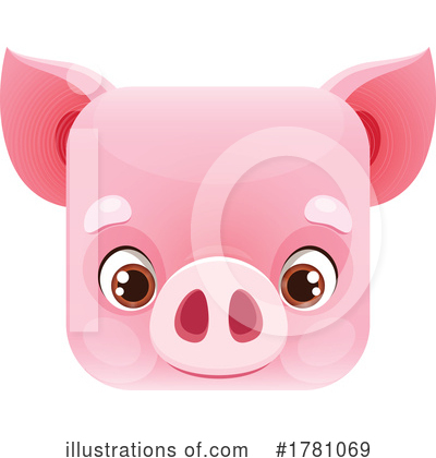 Pigs Clipart #1781069 by Vector Tradition SM