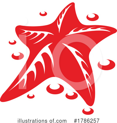 Starfish Clipart #1786257 by Vector Tradition SM