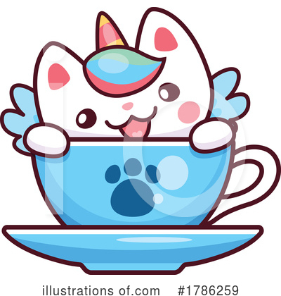 Tea Cup Clipart #1786259 by Vector Tradition SM