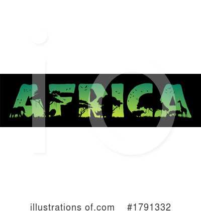 Africa Clipart #1791332 by Vector Tradition SM