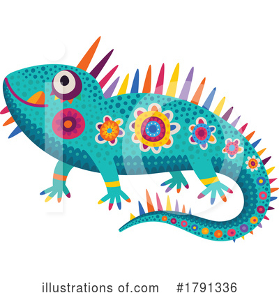 Lizards Clipart #1791336 by Vector Tradition SM
