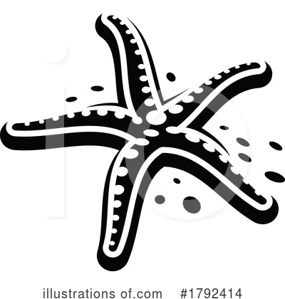Starfish Clipart #1792414 by Vector Tradition SM