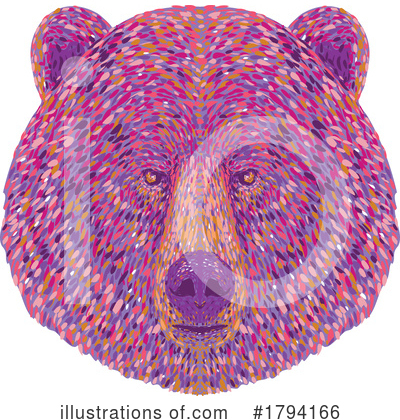 Grizzly Clipart #1794166 by patrimonio