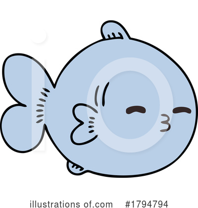 Fish Clipart #1794794 by lineartestpilot