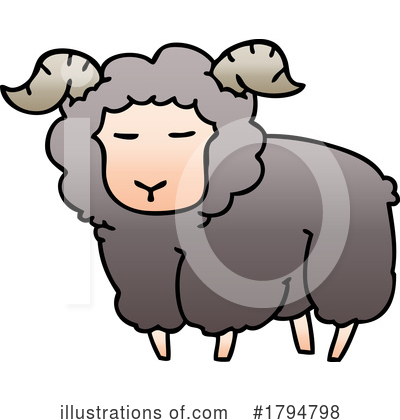 Black Sheep Clipart #1794798 by lineartestpilot