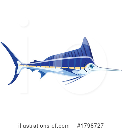Marlin Clipart #1798727 by Vector Tradition SM
