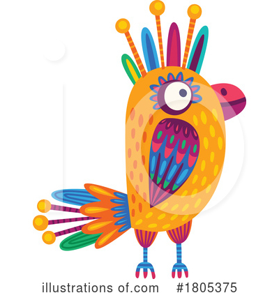 Chicken Clipart #1805375 by Vector Tradition SM