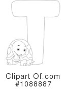 Animal Letters Clipart #1088887 by BNP Design Studio