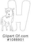 Animal Letters Clipart #1088901 by BNP Design Studio