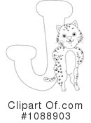 Animal Letters Clipart #1088903 by BNP Design Studio