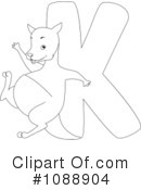 Animal Letters Clipart #1088904 by BNP Design Studio