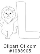 Animal Letters Clipart #1088905 by BNP Design Studio