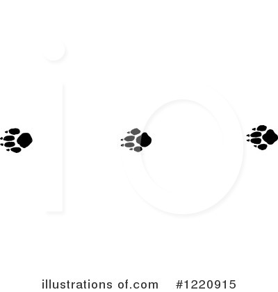 Royalty-Free (RF) Animal Tracks Clipart Illustration by Picsburg - Stock Sample #1220915