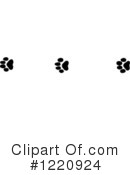 Animal Tracks Clipart #1220924 by Picsburg