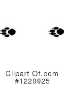 Animal Tracks Clipart #1220925 by Picsburg