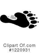 Animal Tracks Clipart #1220931 by Picsburg