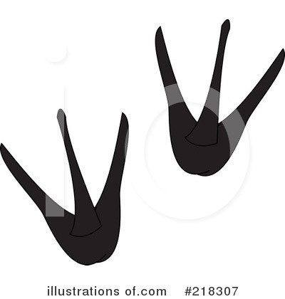 Animal Tracks Clipart #218307 by Pams Clipart