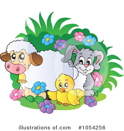 Royalty-Free (RF) Animals Clipart Illustration by visekart - Stock Sample #1054256