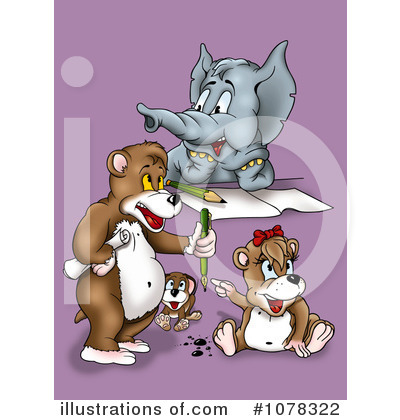 Royalty-Free (RF) Animals Clipart Illustration by dero - Stock Sample #1078322