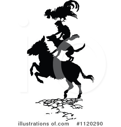 Royalty-Free (RF) Animals Clipart Illustration by Prawny Vintage - Stock Sample #1120290