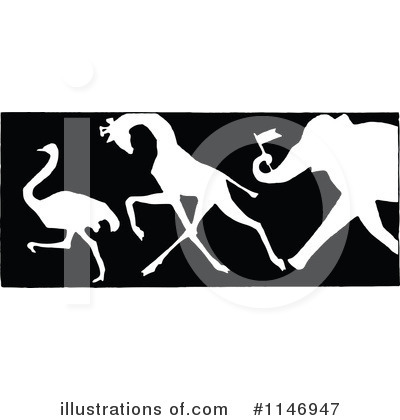 Royalty-Free (RF) Animals Clipart Illustration by Prawny Vintage - Stock Sample #1146947
