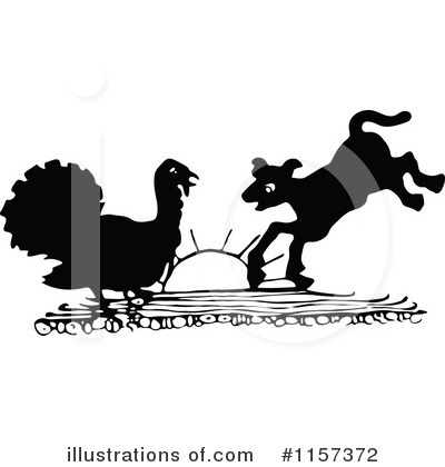 Turkey Bird Clipart #1157372 by Prawny Vintage