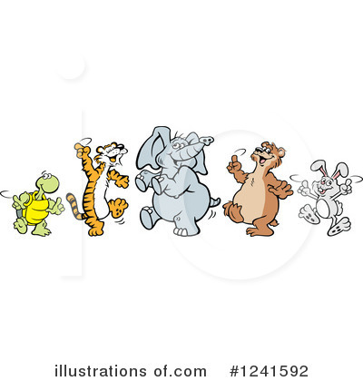 Bears Clipart #1241592 by Johnny Sajem