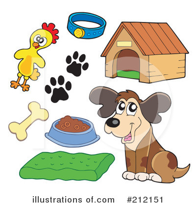 Royalty-Free (RF) Animals Clipart Illustration by visekart - Stock Sample #212151