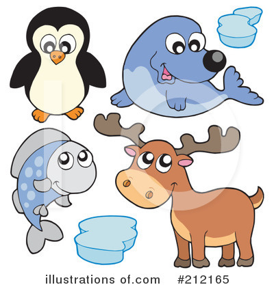 Royalty-Free (RF) Animals Clipart Illustration by visekart - Stock Sample #212165