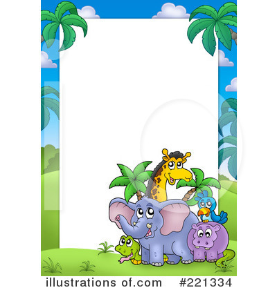 Royalty-Free (RF) Animals Clipart Illustration by visekart - Stock Sample #221334