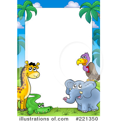 Royalty-Free (RF) Animals Clipart Illustration by visekart - Stock Sample #221350