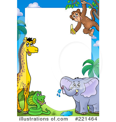 Royalty-Free (RF) Animals Clipart Illustration by visekart - Stock Sample #221464