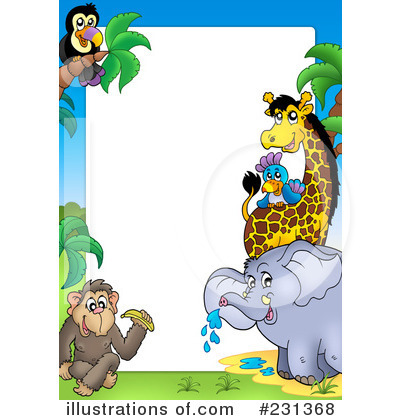 Royalty-Free (RF) Animals Clipart Illustration by visekart - Stock Sample #231368