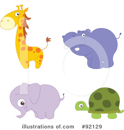 Royalty-Free (RF) Animals Clipart Illustration by yayayoyo - Stock Sample #92129