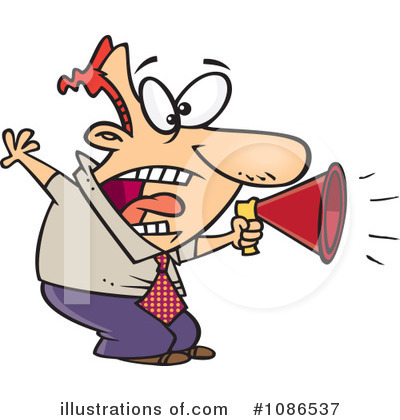 Megaphone Clipart #1086537 by toonaday