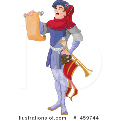 Royalty-Free (RF) Announcement Clipart Illustration by Pushkin - Stock Sample #1459744